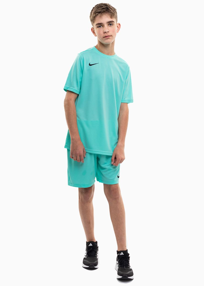 Nike Set de sport pentru copii Tricou Pantaloni scurți Dry Park VII JSY SS BV6741 354/BV6865 354 Nike Set de sport pentru copii Tricou Pantaloni scurți Dry Park VII JSY SS BV6741 354/BV6865 354
