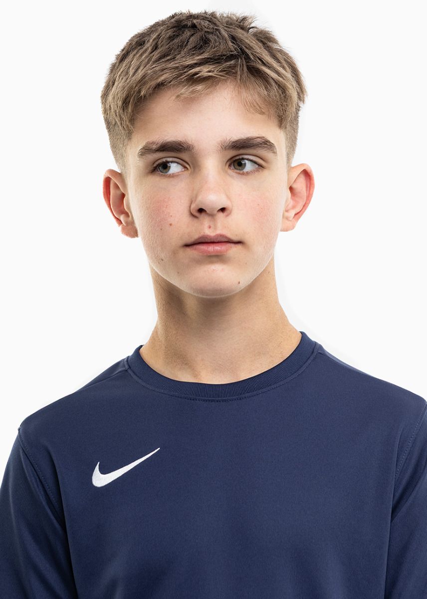 Nike Set de sport pentru copii Tricou Pantaloni scurți Dry Park VII JSY SS BV6741 410/BV6865 010 Nike Set de sport pentru copii Tricou Pantaloni scurți Dry Park VII JSY SS BV6741 410/BV6865 010