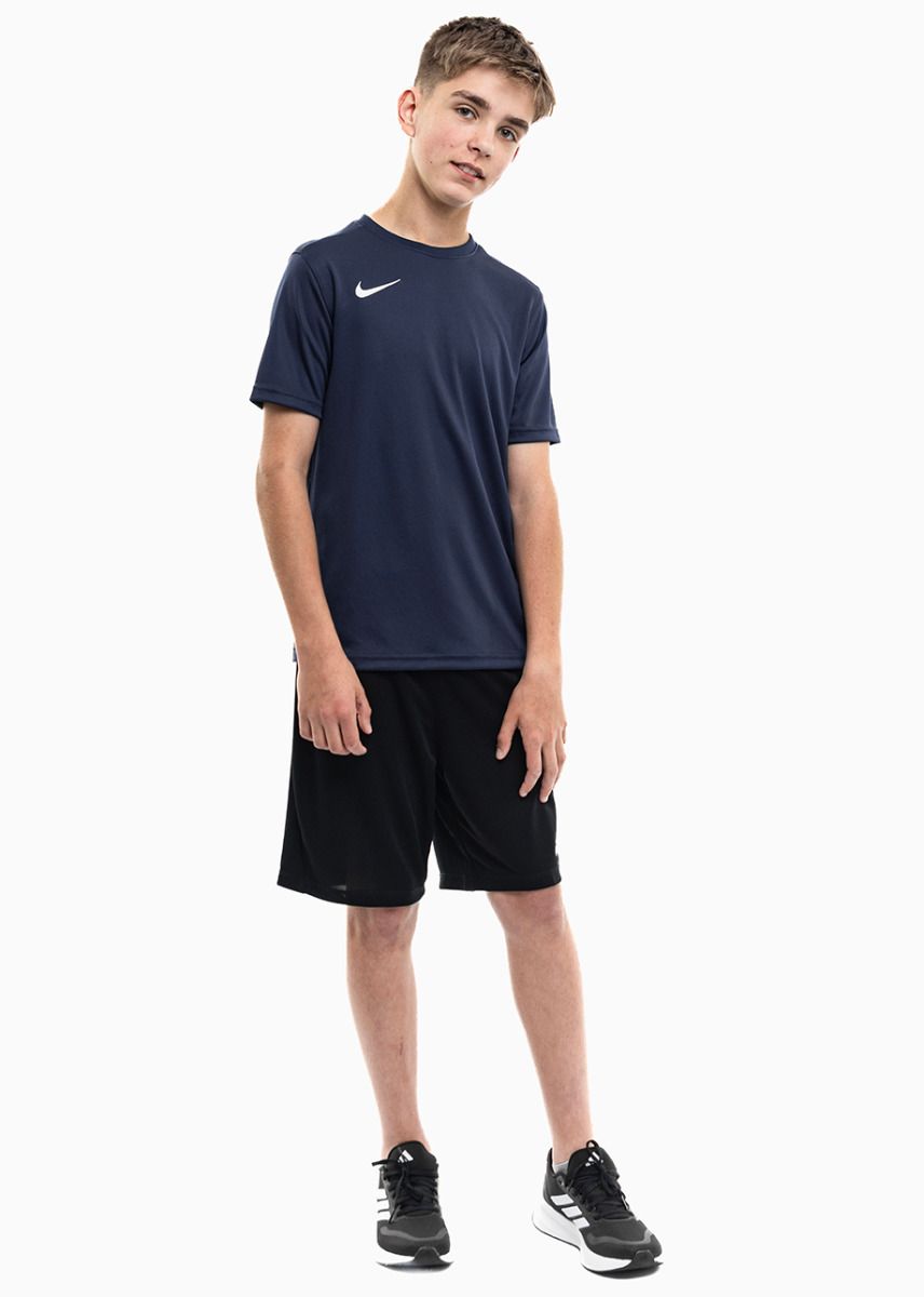 Nike Set de sport pentru copii Tricou Pantaloni scurți Dry Park VII JSY SS BV6741 410/BV6865 010 Nike Set de sport pentru copii Tricou Pantaloni scurți Dry Park VII JSY SS BV6741 410/BV6865 010