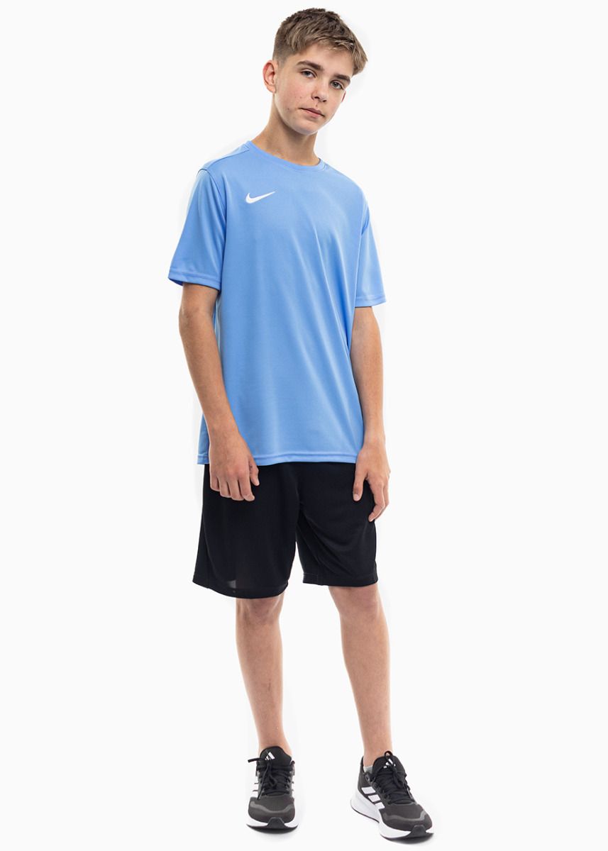 Nike Set de sport pentru copii Tricou Pantaloni scurți Dry Park VII JSY SS BV6741 412/BV6865 010 Nike Set de sport pentru copii Tricou Pantaloni scurți Dry Park VII JSY SS BV6741 412/BV6865 010