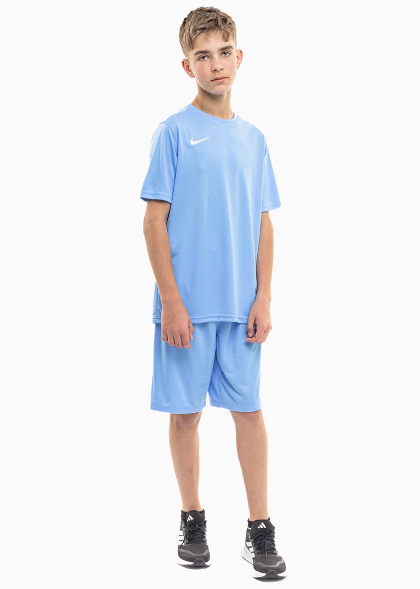 Nike Set de sport pentru copii Tricou Pantaloni scurți Dry Park VII JSY SS BV6741 412/BV6865 412 Nike Set de sport pentru copii Tricou Pantaloni scurți Dry Park VII JSY SS BV6741 412/BV6865 412