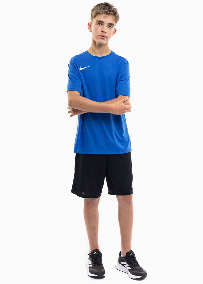 Nike Set de sport pentru copii Tricou Pantaloni scurți Dry Park VII JSY SS BV6741 463/BV6865 010 Nike Set de sport pentru copii Tricou Pantaloni scurți Dry Park VII JSY SS BV6741 463/BV6865 010