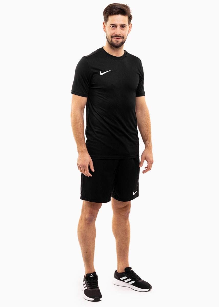 Nike Set de sport pentru bărbați Tricou Pantaloni scurți Dry Park VII JSY SS BV6708 010/BV6855 010 Nike Set de sport pentru bărbați Tricou Pantaloni scurți Dry Park VII JSY SS BV6708 010/BV6855 010