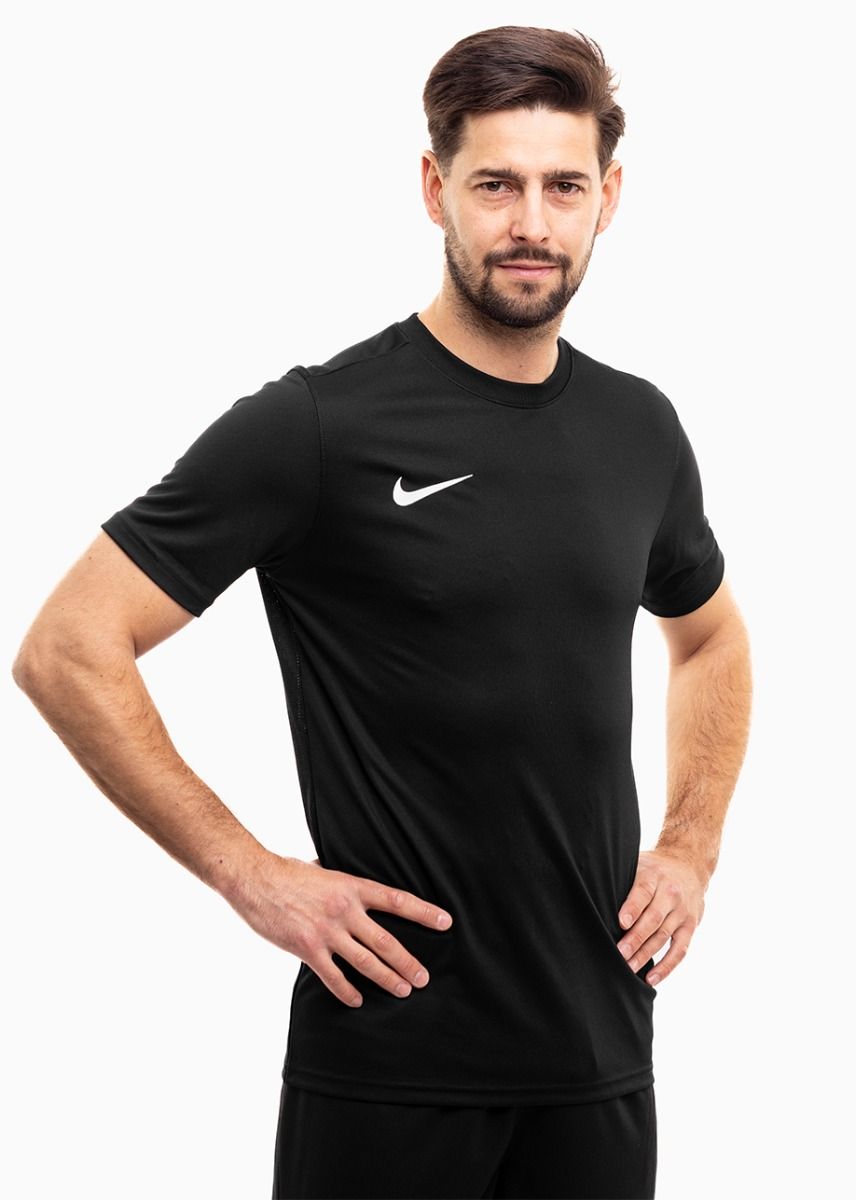Nike Set de sport pentru bărbați Tricou Pantaloni scurți Dry Park VII JSY SS BV6708 010/BV6855 010 Nike Set de sport pentru bărbați Tricou Pantaloni scurți Dry Park VII JSY SS BV6708 010/BV6855 010