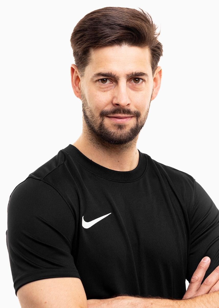 Nike Set de sport pentru bărbați Tricou Pantaloni scurți Dry Park VII JSY SS BV6708 010/BV6855 010 Nike Set de sport pentru bărbați Tricou Pantaloni scurți Dry Park VII JSY SS BV6708 010/BV6855 010