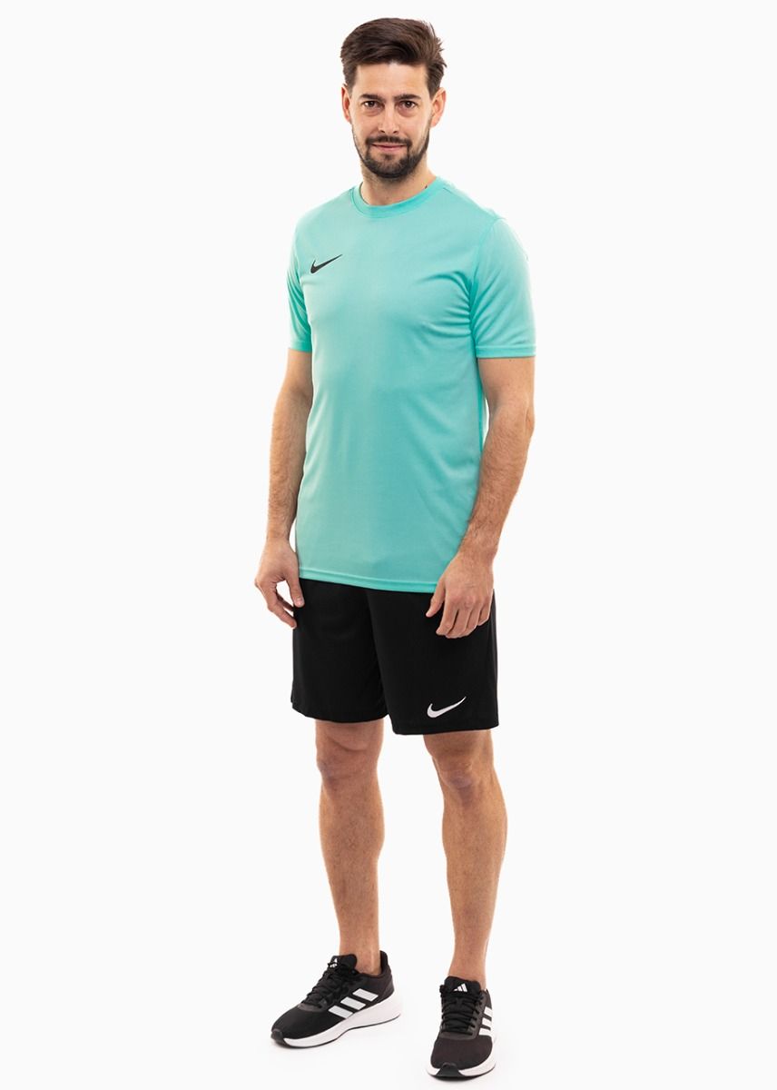 Nike Set de sport pentru bărbați Tricou Pantaloni scurți Dry Park VII JSY SS BV6708 354/BV6855 010 Nike Set de sport pentru bărbați Tricou Pantaloni scurți Dry Park VII JSY SS BV6708 354/BV6855 010