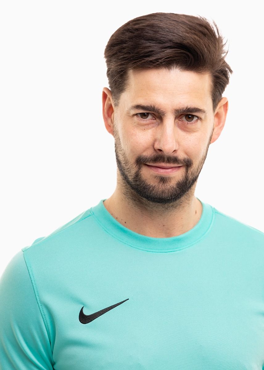 Nike Set de sport pentru bărbați Tricou Pantaloni scurți Dry Park VII JSY SS BV6708 354/BV6855 010 Nike Set de sport pentru bărbați Tricou Pantaloni scurți Dry Park VII JSY SS BV6708 354/BV6855 010