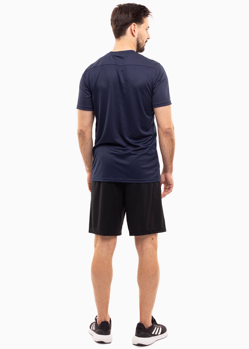 Nike set de sport pentru bărbați Tricou Pantaloni scurți Dry Park VII JSY SS BV6708 410/BV6855 010 Nike set de sport pentru bărbați Tricou Pantaloni scurți Dry Park VII JSY SS BV6708 410/BV6855 010