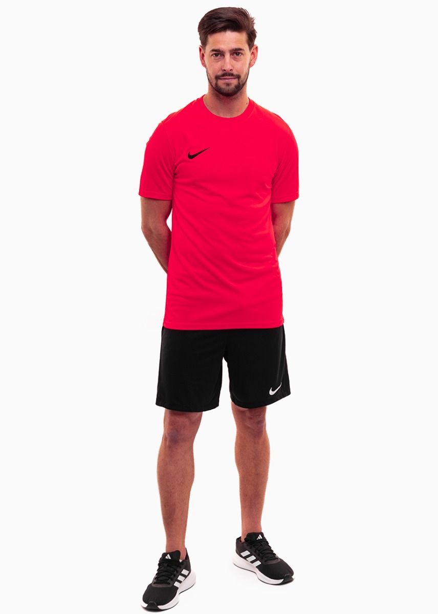 Nike Set de sport pentru bărbați Tricou Pantaloni scurți Dry Park VII JSY SS BV6708 635/BV6855 010 Nike Set de sport pentru bărbați Tricou Pantaloni scurți Dry Park VII JSY SS BV6708 635/BV6855 010
