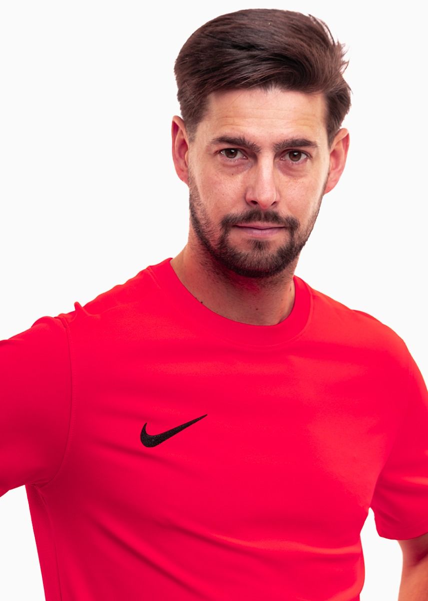 Nike Set de sport pentru bărbați Tricou Pantaloni scurți Dry Park VII JSY SS BV6708 635/BV6855 010 Nike Set de sport pentru bărbați Tricou Pantaloni scurți Dry Park VII JSY SS BV6708 635/BV6855 010