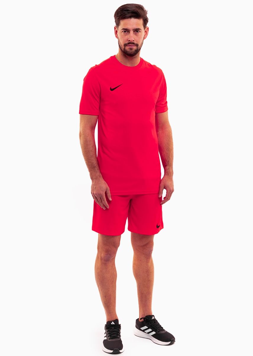 Nike Set de sport pentru bărbați Tricou Pantaloni scurți Dry Park VII JSY SS BV6708 635/BV6855 635 Nike Set de sport pentru bărbați Tricou Pantaloni scurți Dry Park VII JSY SS BV6708 635/BV6855 635