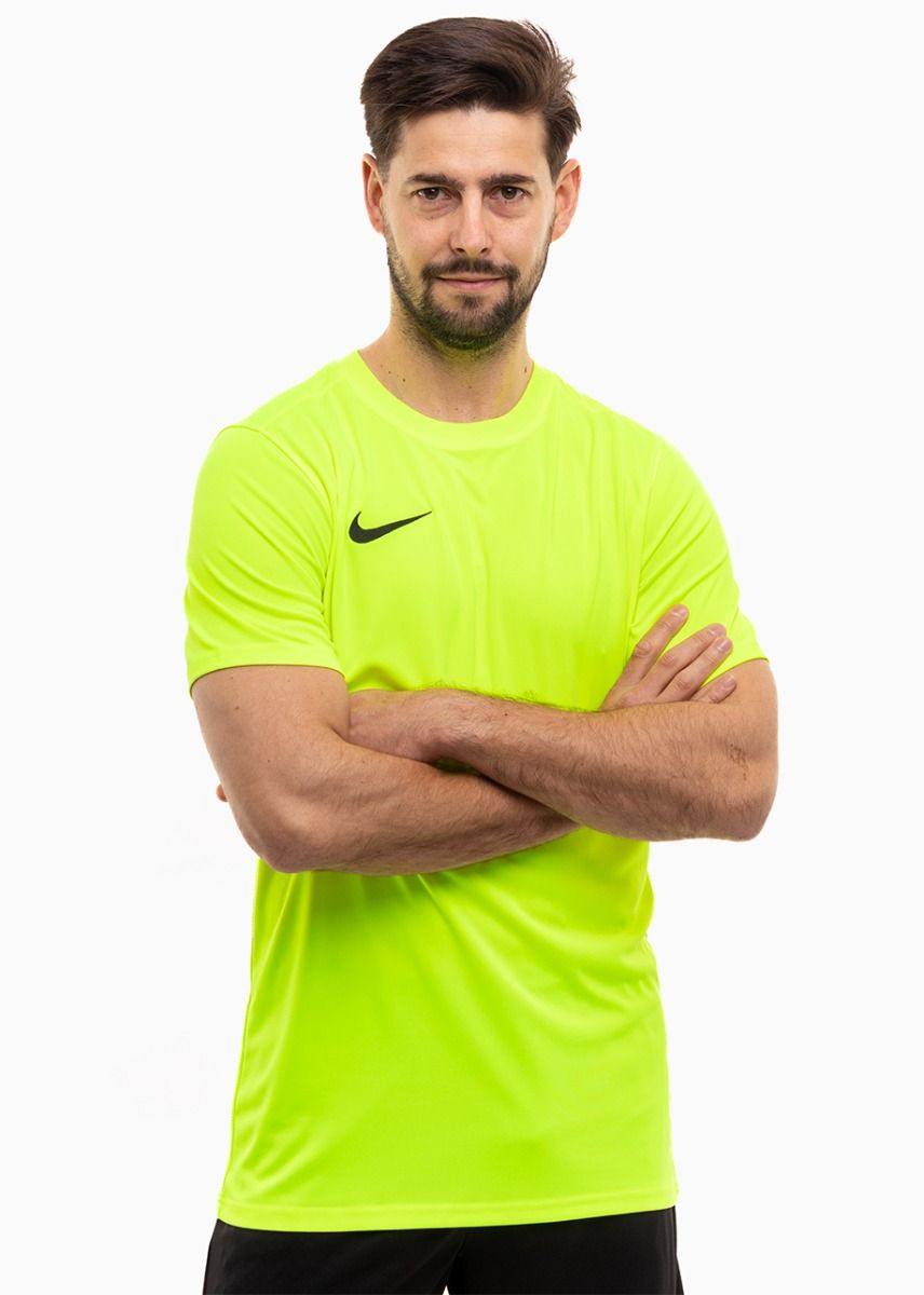Nike Set de sport pentru bărbați Tricou Pantaloni scurți Dry Park VII JSY SS BV6708 702/BV6855 010 Nike Set de sport pentru bărbați Tricou Pantaloni scurți Dry Park VII JSY SS BV6708 702/BV6855 010