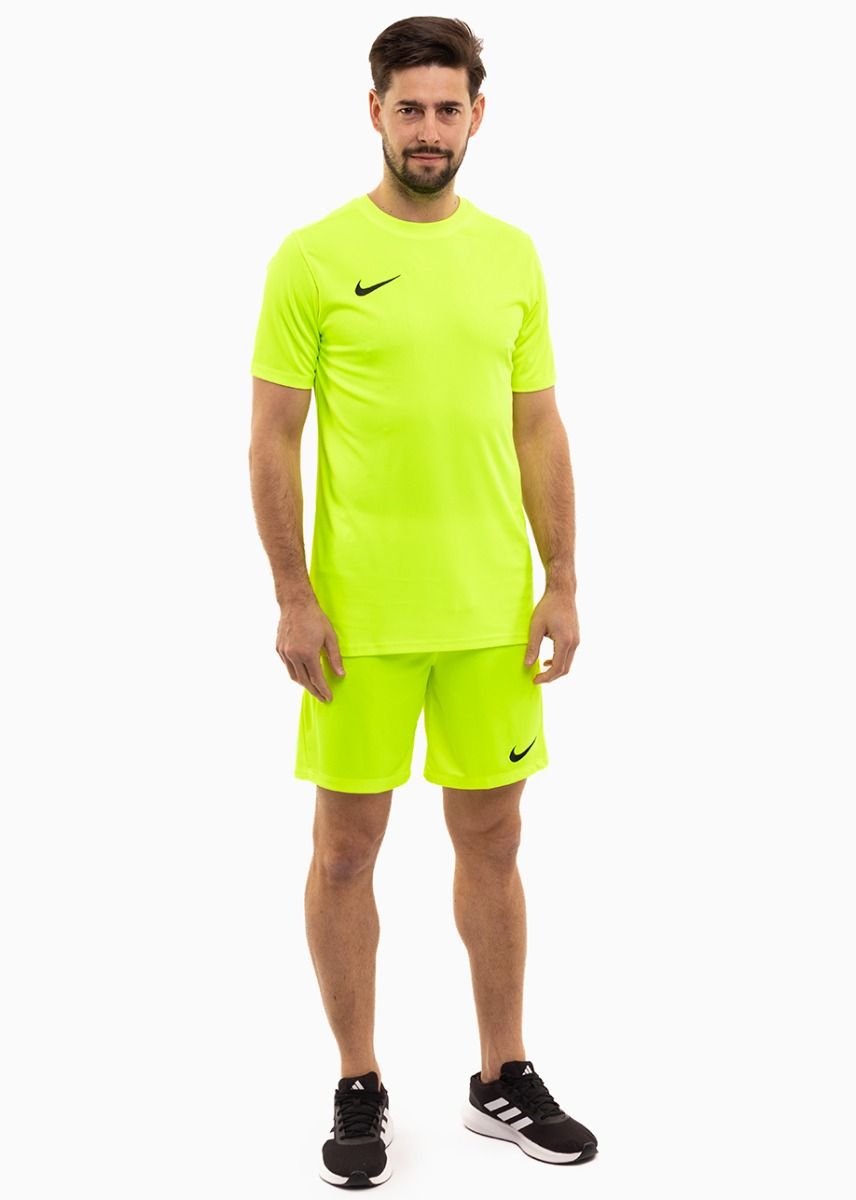 Nike Set de sport pentru bărbați Tricou Pantaloni scurți Dry Park VII JSY SS BV6708 702/BV6855 702 Nike Set de sport pentru bărbați Tricou Pantaloni scurți Dry Park VII JSY SS BV6708 702/BV6855 702