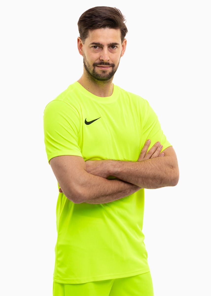Nike Set de sport pentru bărbați Tricou Pantaloni scurți Dry Park VII JSY SS BV6708 702/BV6855 702 Nike Set de sport pentru bărbați Tricou Pantaloni scurți Dry Park VII JSY SS BV6708 702/BV6855 702