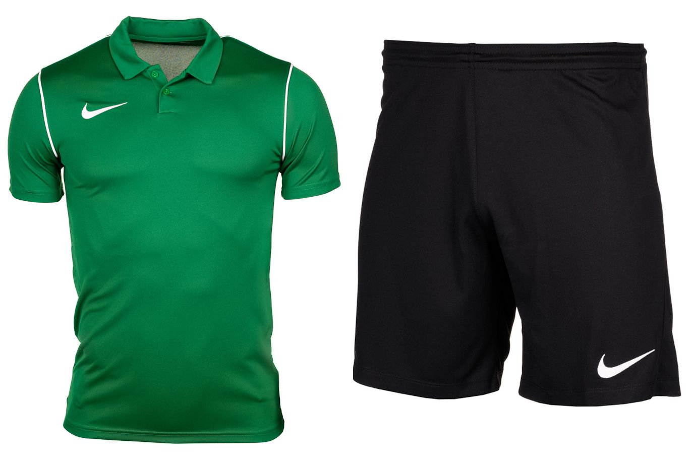 Nike set de sport pentru bărbați Tricou Pantaloni scurți M Dry Park 20 Polo BV6879 302/BV6855 010