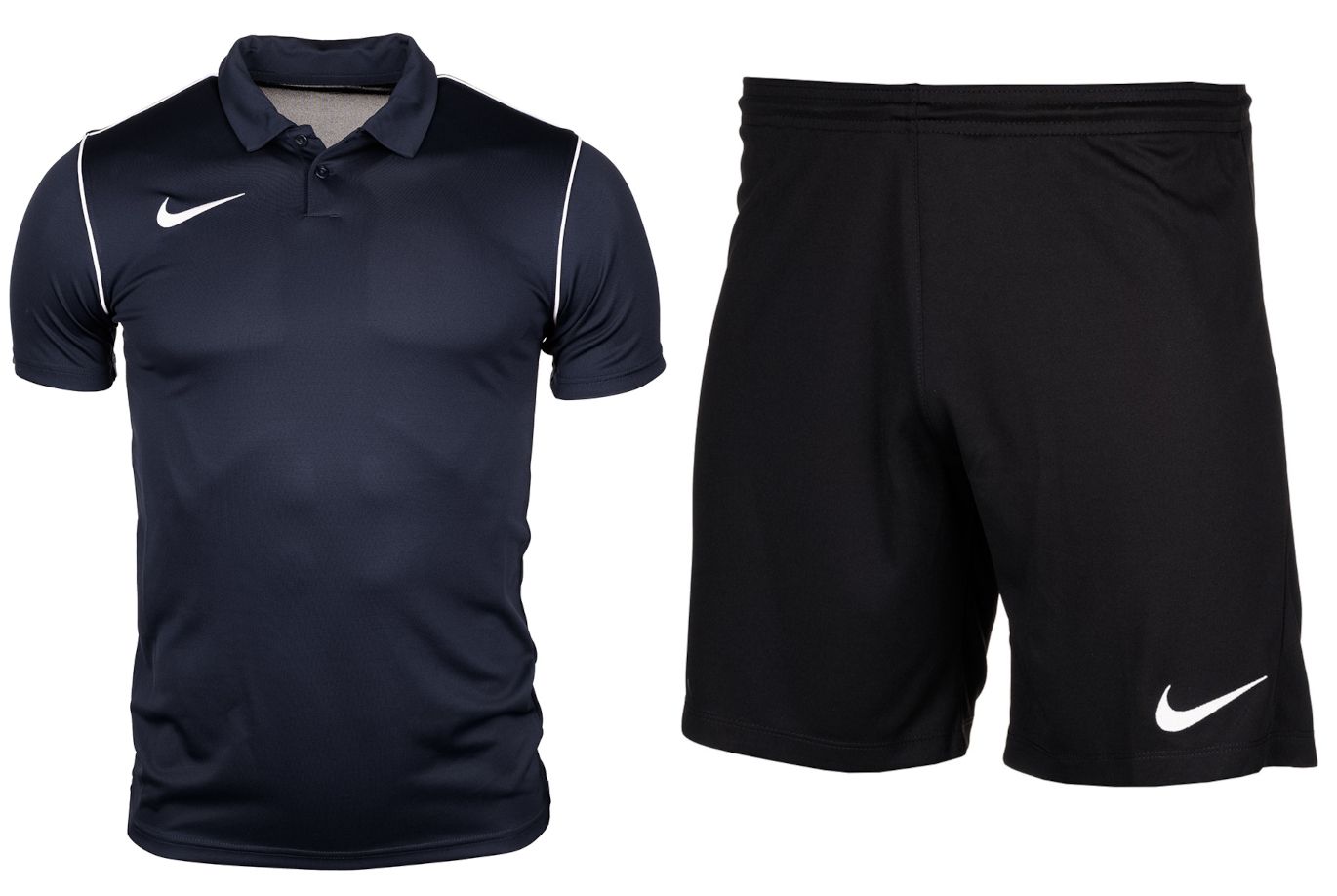 Nike set de sport pentru bărbați Tricou Pantaloni scurți M Dry Park 20 Polo BV6879 410/BV6855 010