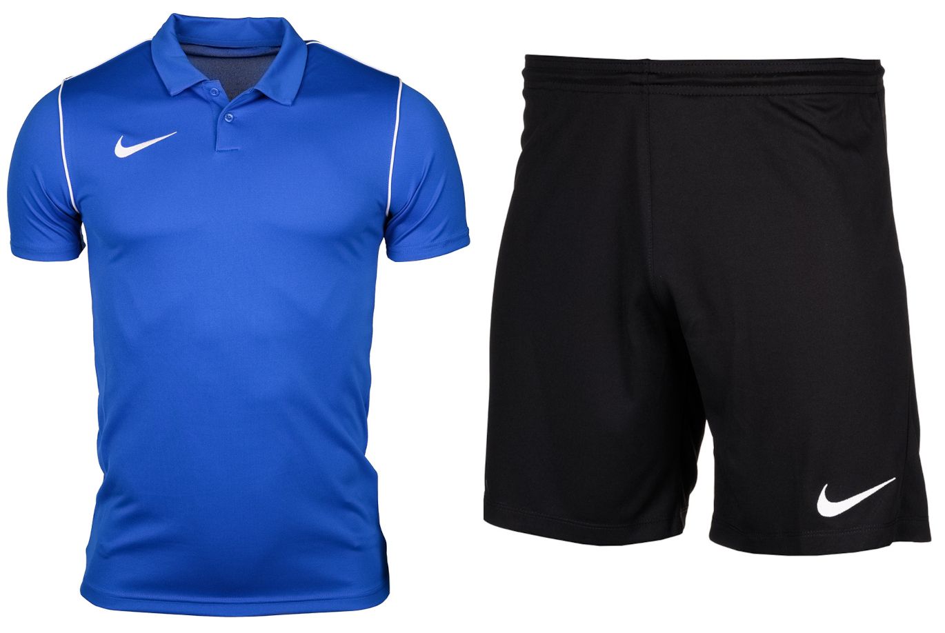 Nike set de sport pentru bărbați Tricou Pantaloni scurți M Dry Park 20 Polo BV6879 463/BV6855 010