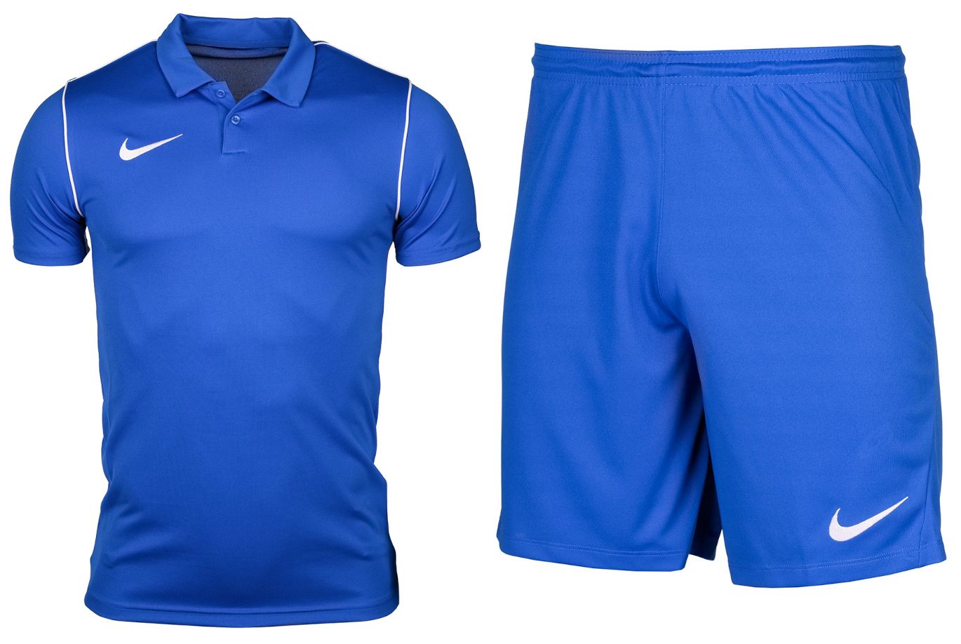 Nike set de sport pentru bărbați Tricou Pantaloni scurți M Dry Park 20 Polo BV6879 463/BV6855 463