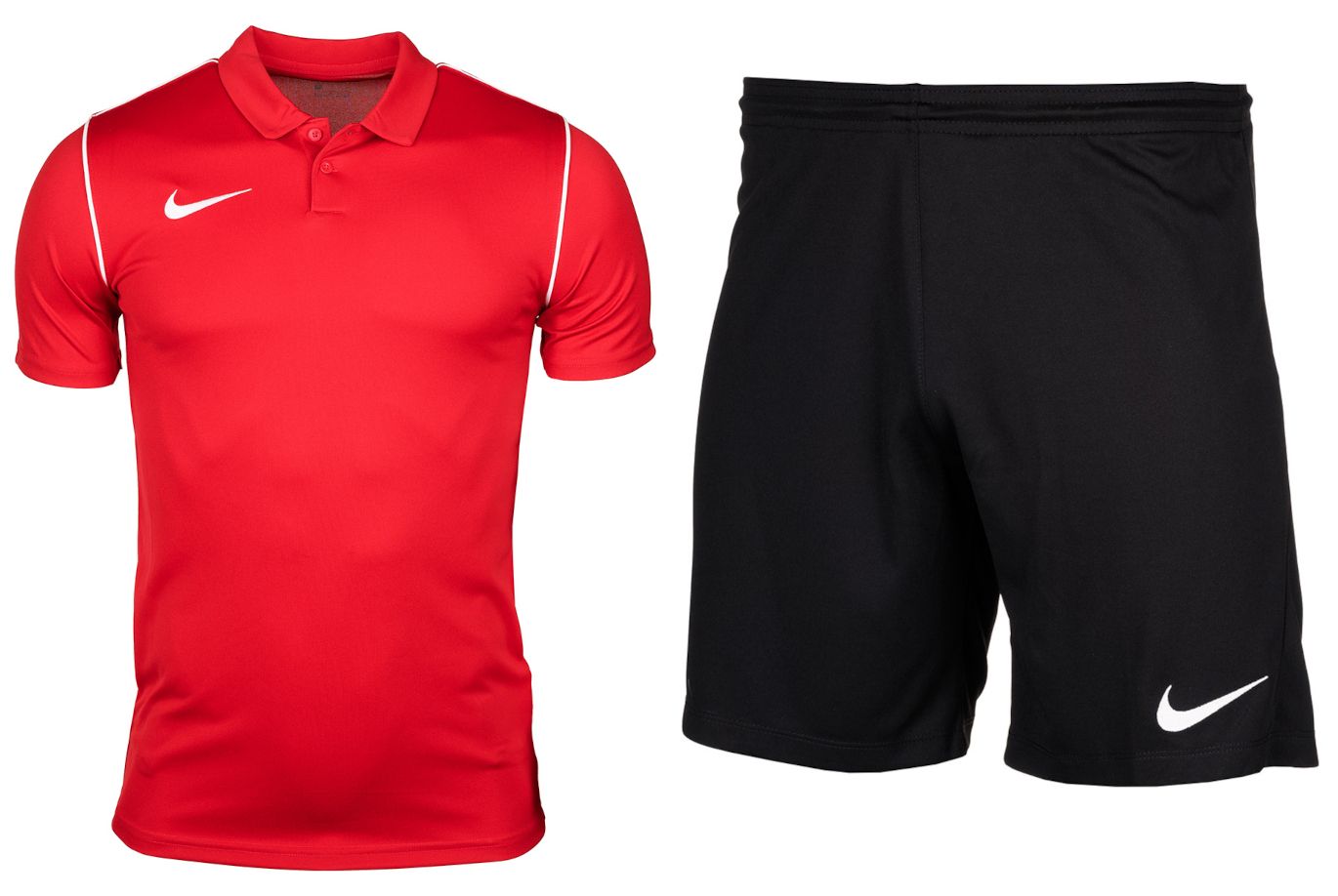 Nike set de sport pentru bărbați Tricou Pantaloni scurți M Dry Park 20 Polo BV6879 657/BV6855 010