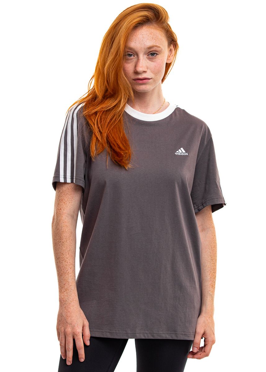 adidas Tricou pentru femei Essentials 3-Stripes Tee IS1564