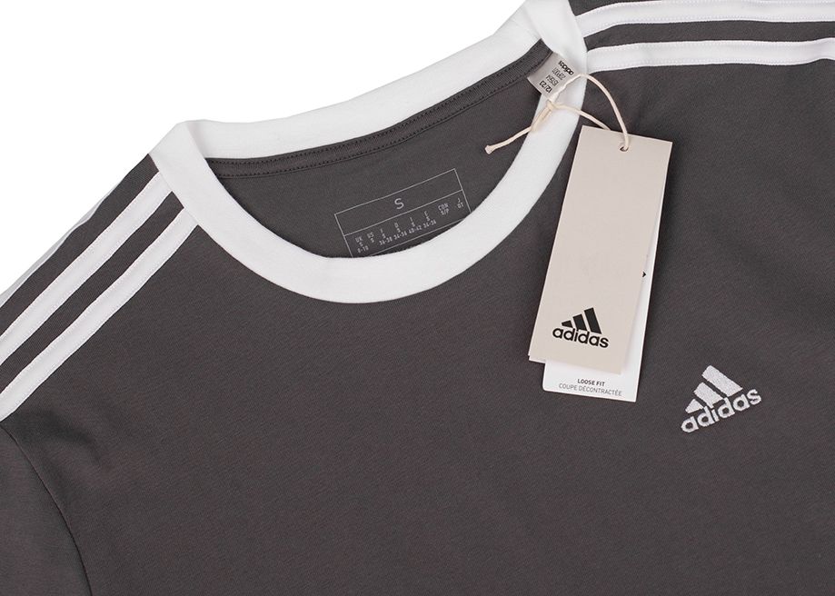 adidas Tricou pentru femei Essentials 3-Stripes Tee IS1564