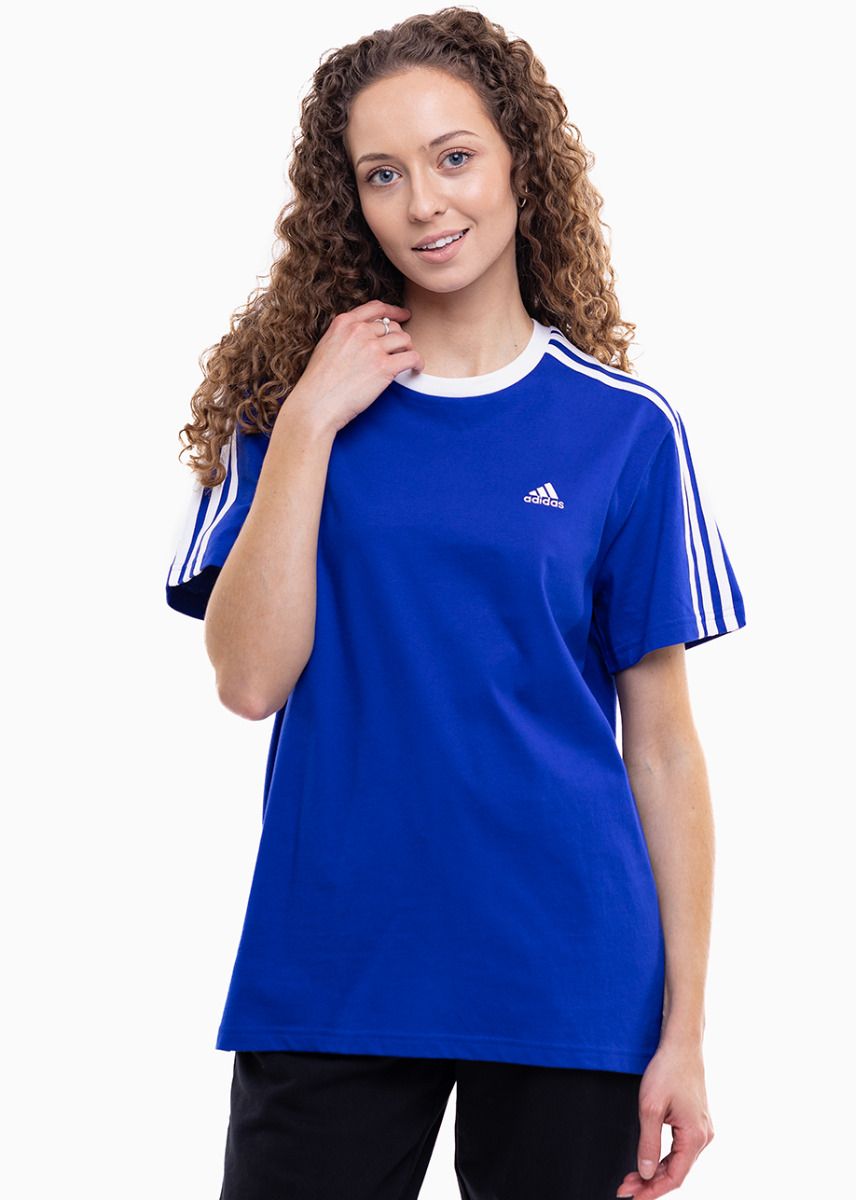 adidas Tricou pentru femei Essentials 3-Stripes Tee IY1701