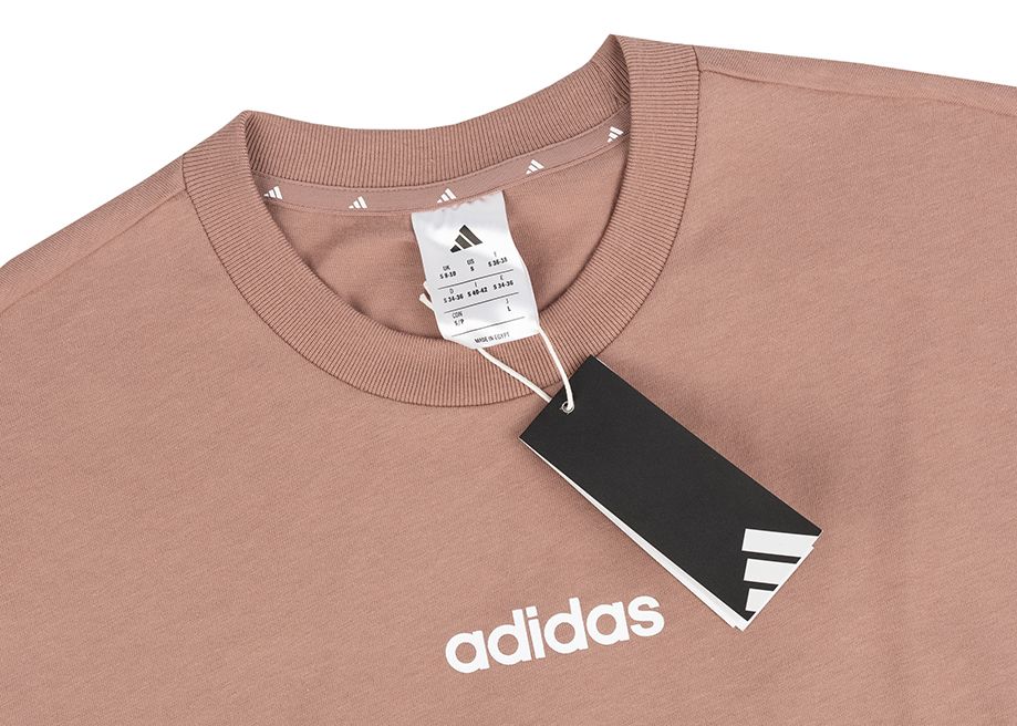 adidas Tricou pentru femei Essentials Linear Cotton JG8664 adidas Tricou pentru femei Essentials Linear Cotton JG8664