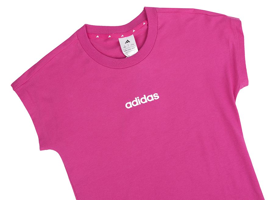 adidas Tricou pentru femei Essentials Linear Cotton JC8240 adidas Tricou pentru femei Essentials Linear Cotton JC8240