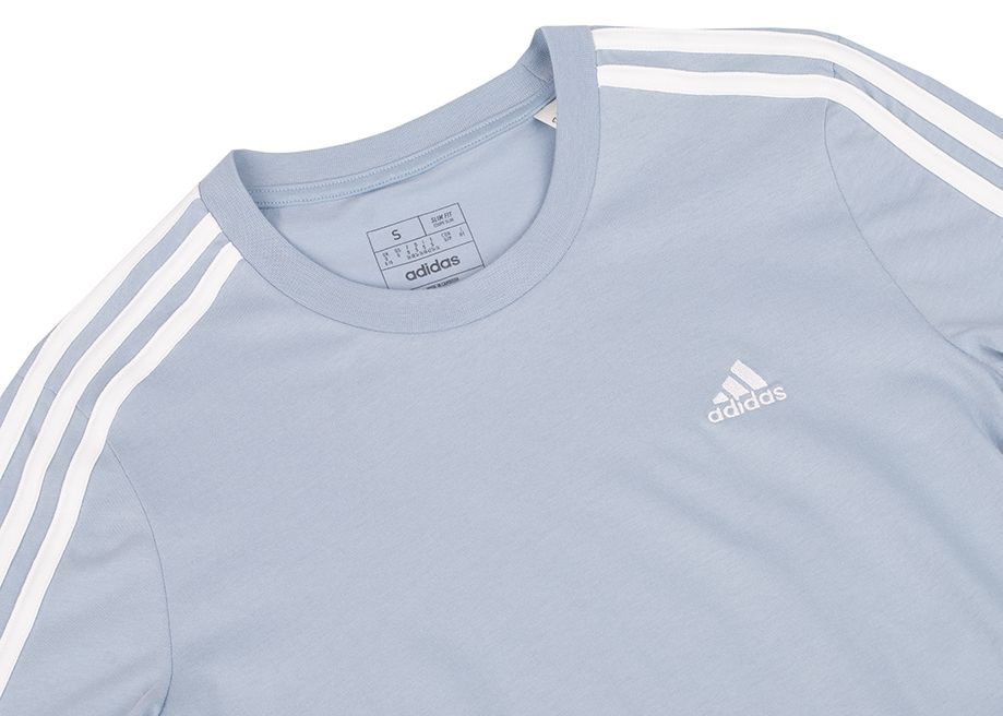 adidas Tricou pentru femei Essentials Slim 3-Stripes Tee IM2788