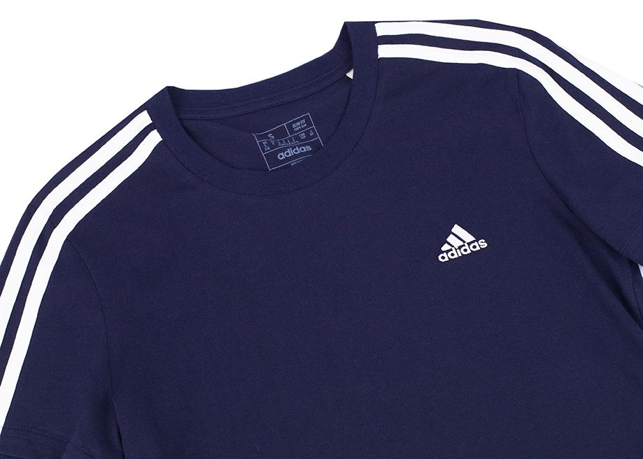 adidas Tricou pentru femei Essentials Slim 3-Stripes Tee IM2791