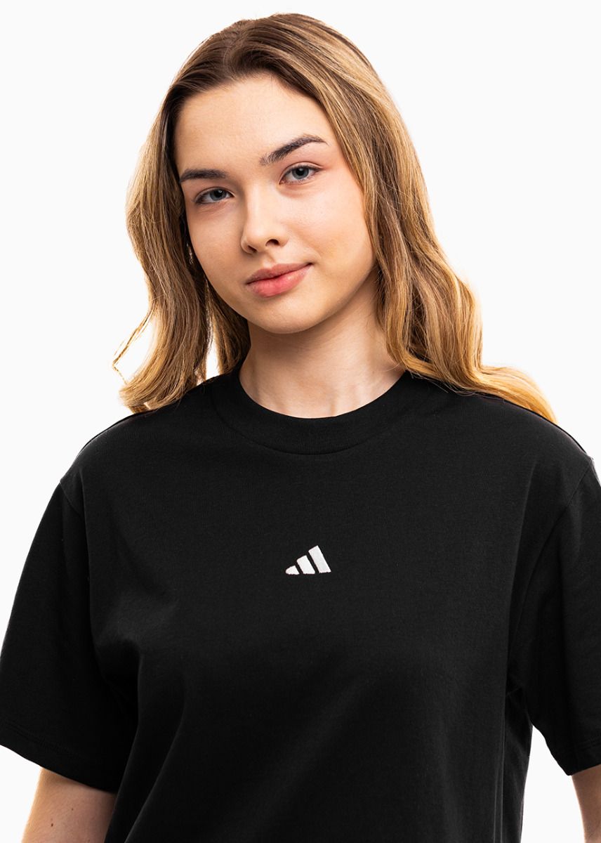 adidas Tricou pentru femei Essentials Small Logo Cotton JC5943