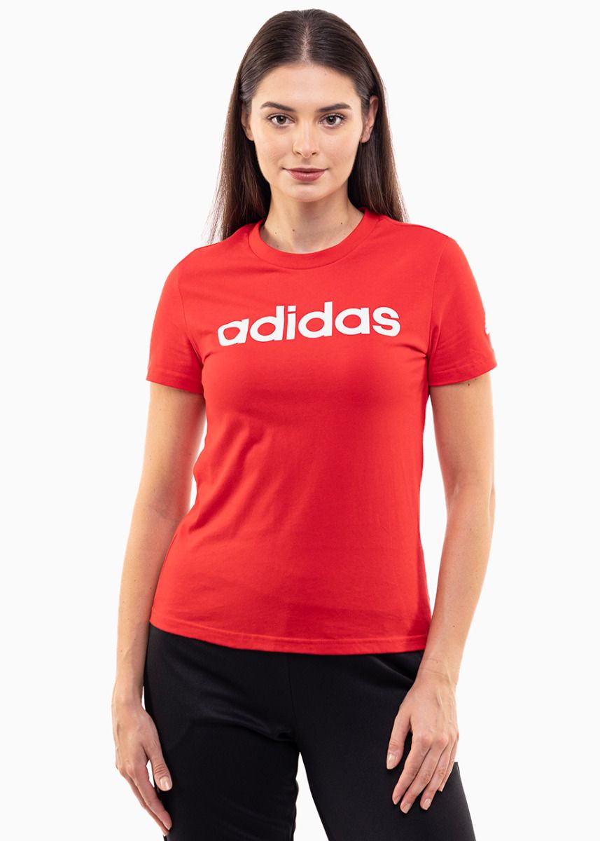 adidas Tricou pentru femei Loungewear Essentials Slim Logo Tee IY9189