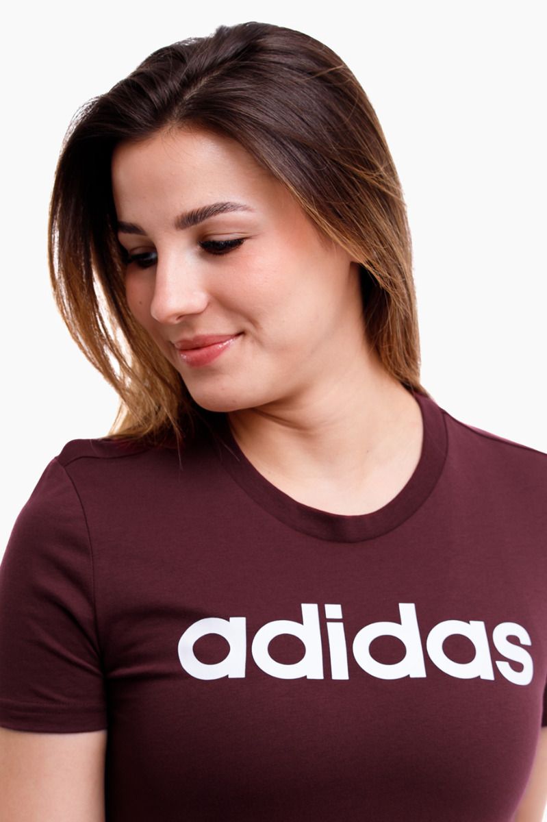 adidas Tricou pentru femei Loungwear Essentials Slim Logo IM2829