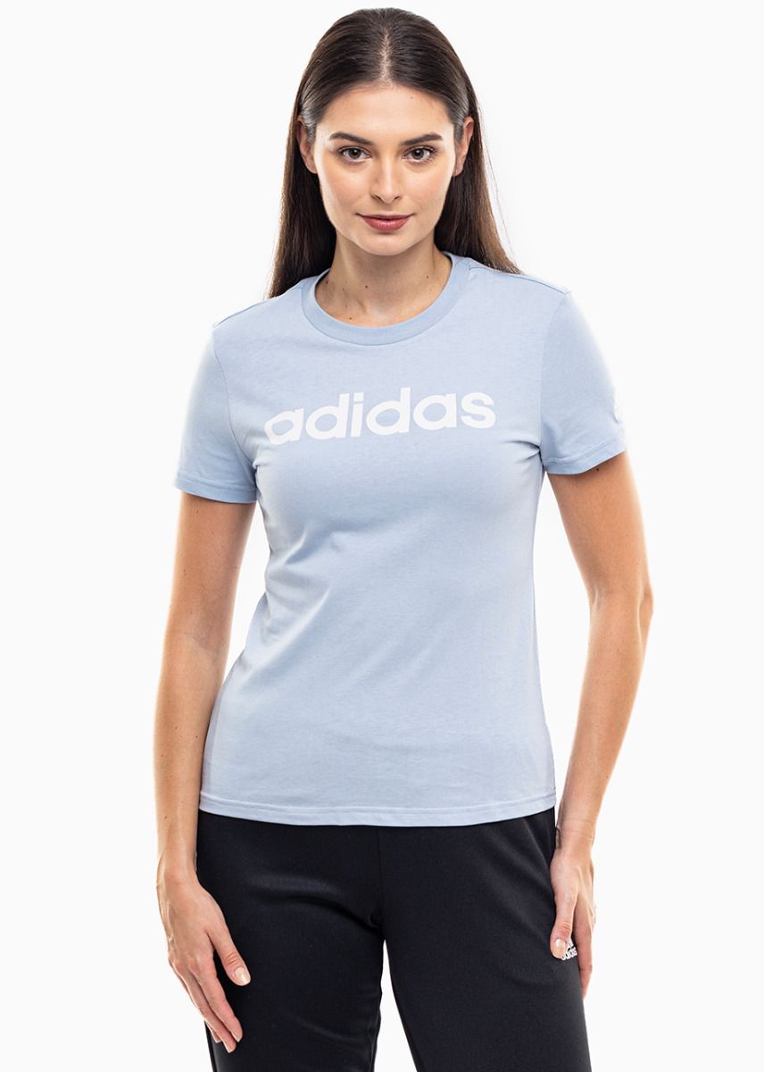 adidas Tricou pentru femei Loungewear Essentials Slim Logo Tee IY9188