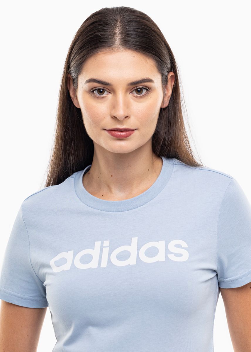 adidas Tricou pentru femei Loungewear Essentials Slim Logo Tee IY9188