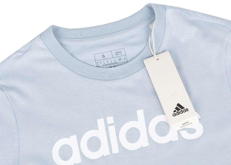 adidas Tricou pentru femei Loungewear Essentials Slim Logo Tee IY9188