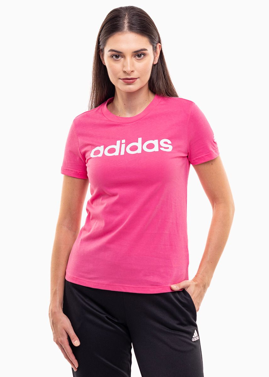 adidas Tricou pentru femei Loungewear Essentials Slim Logo Tee IY9191