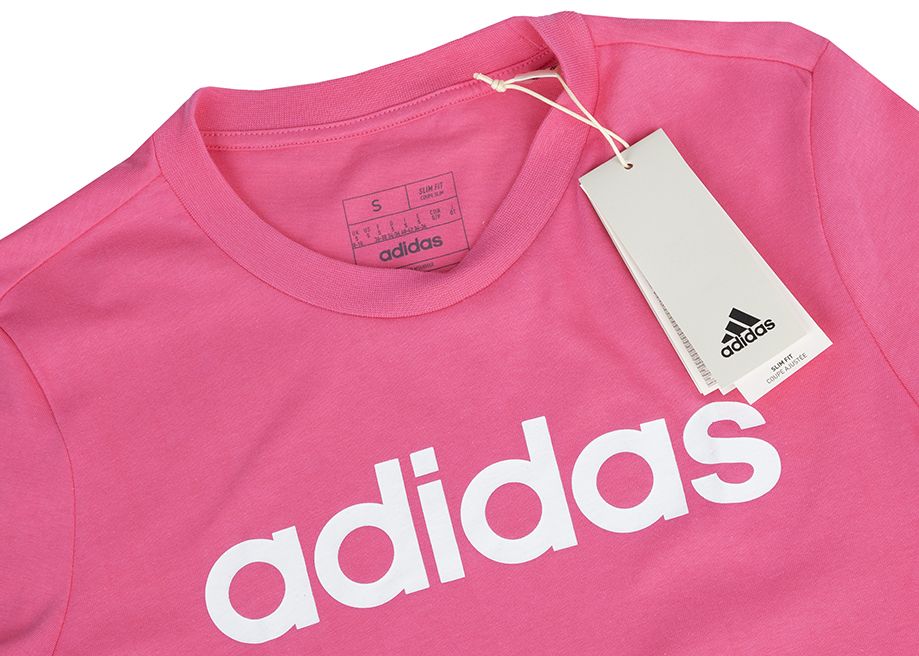 adidas Tricou pentru femei Loungewear Essentials Slim Logo Tee IY9191