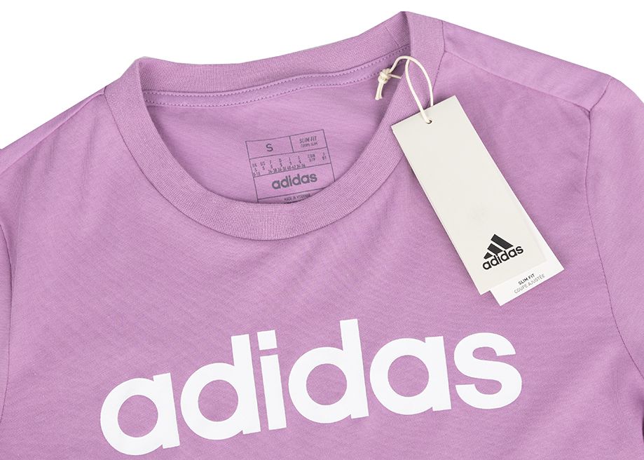 adidas Tricou pentru femei Loungewear Essentials Slim Logo Tee IY9192