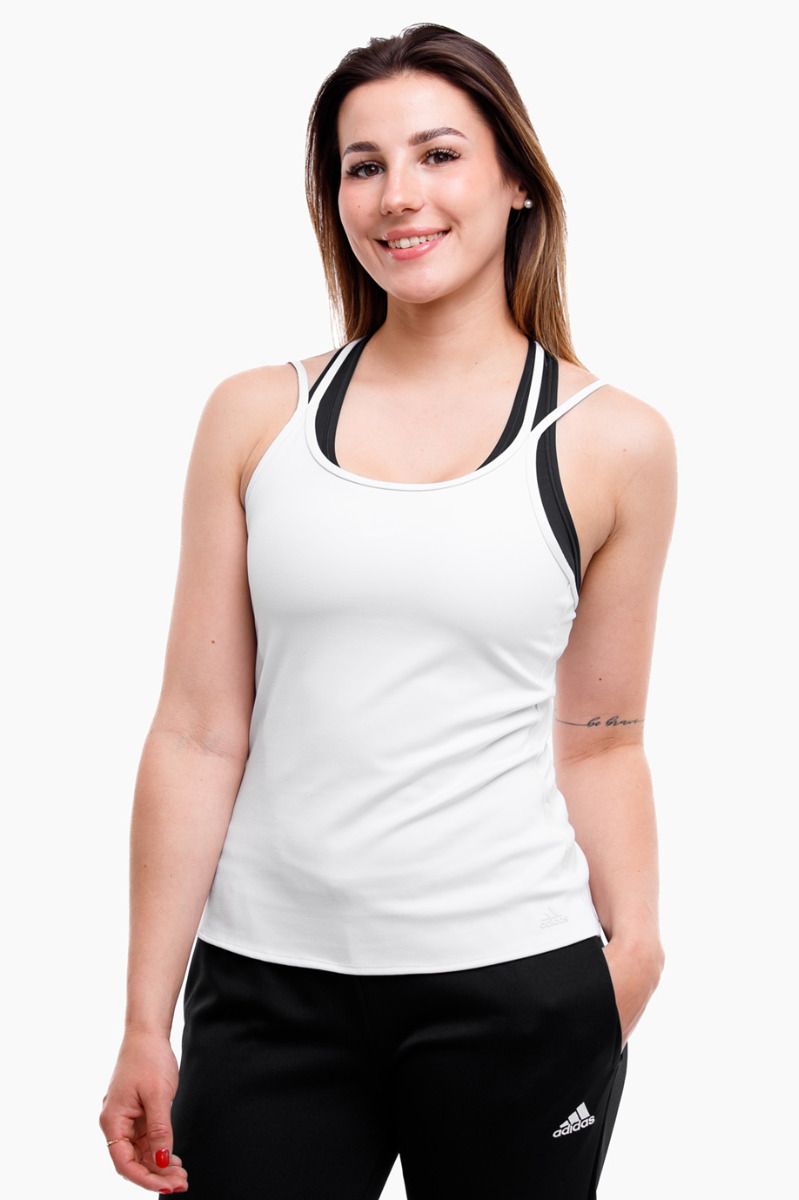 adidas Tricou pentru femei Studio Slim Strappy Back Tank Top HE3141