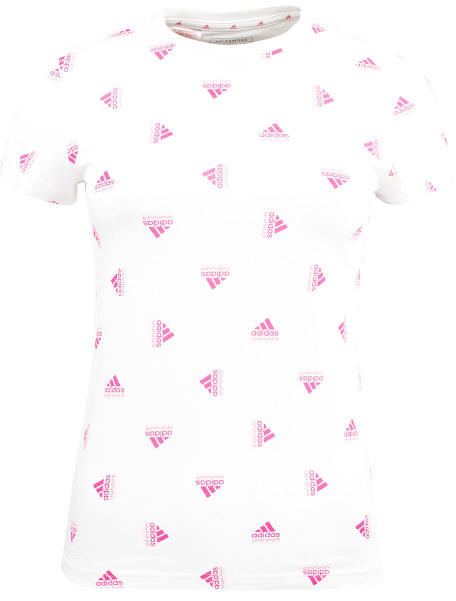 adidas Tricou pentru copii Brand Love Print Cotton Tee IB8918