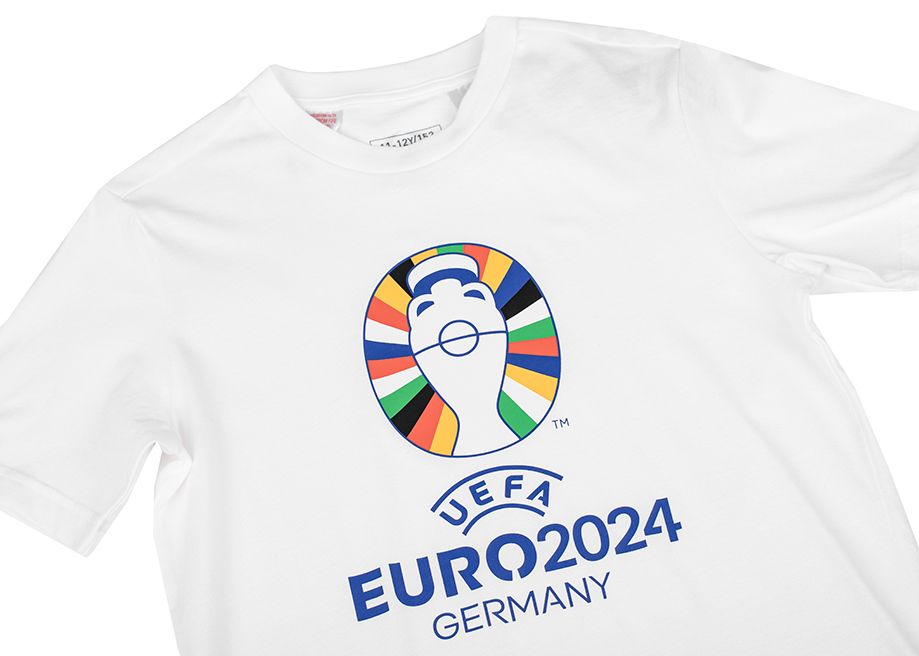 adidas Tricou pentru copii Euro24 Official Emblem IT9306