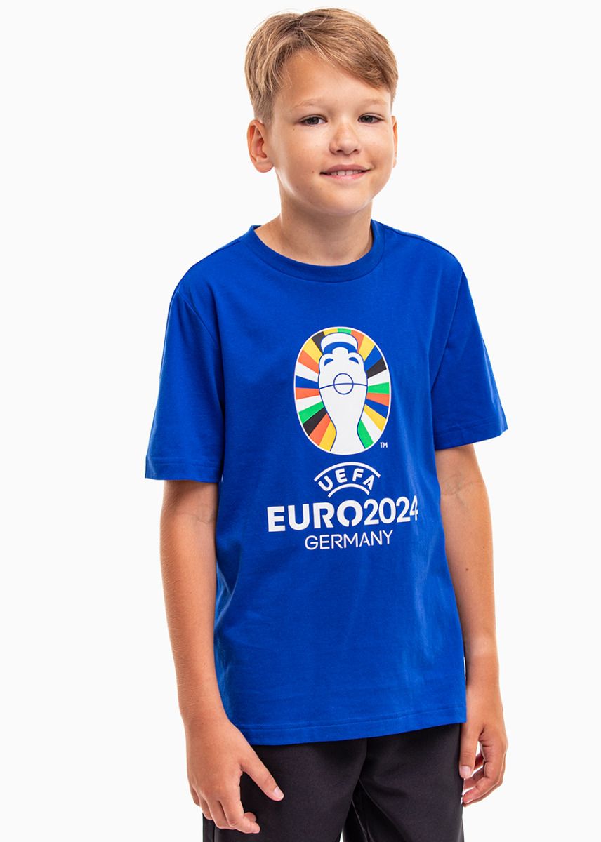 adidas Tricou pentru copii Euro24 Official Emblem IT9309