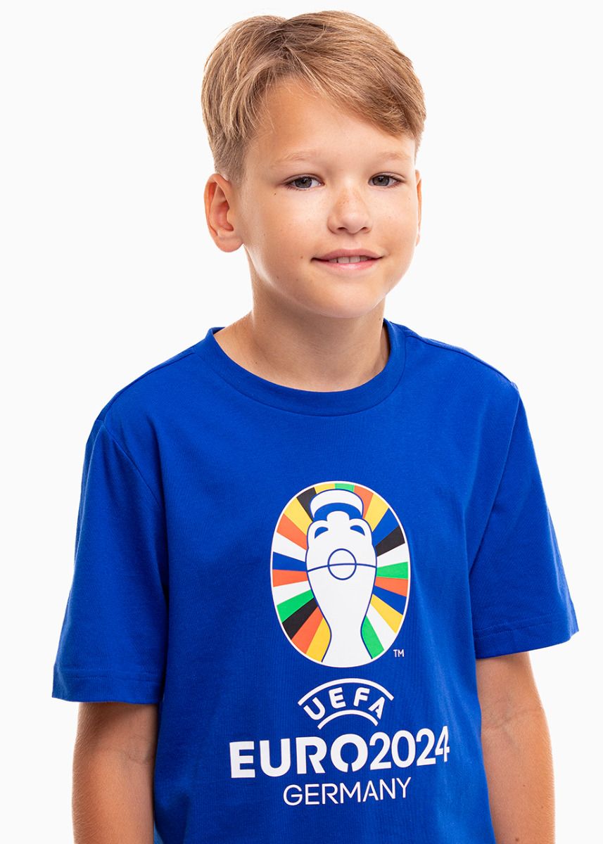 adidas Tricou pentru copii Euro24 Official Emblem IT9309