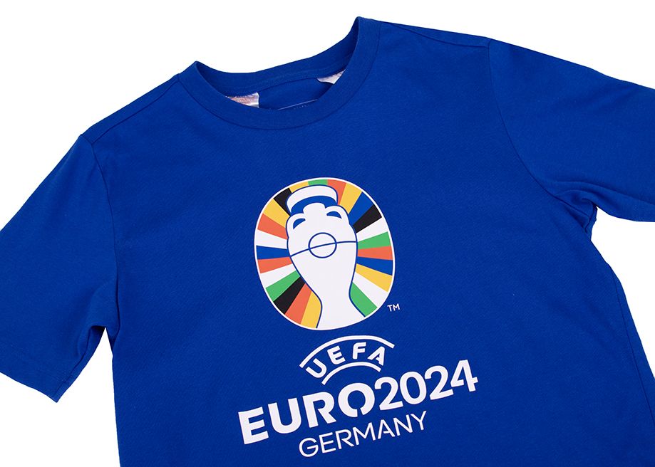 adidas Tricou pentru copii Euro24 Official Emblem IT9309