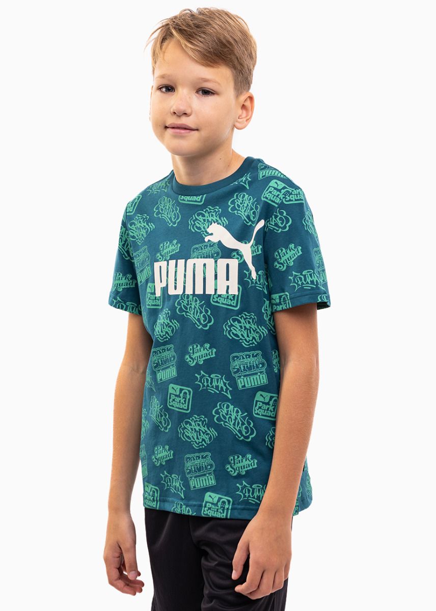 PUMA Tricou pentru copii ESS+ MID 90s AOP Tee 681875 22