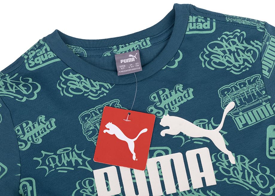 PUMA Tricou pentru copii ESS+ MID 90s AOP Tee 681875 22