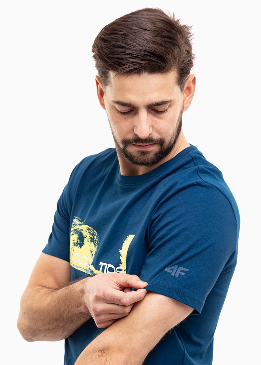 4F Tricou pentru bărbați M2030 4FWSS25TTSHM2030 46S 4F Tricou pentru bărbați M2030 4FWSS25TTSHM2030 46S