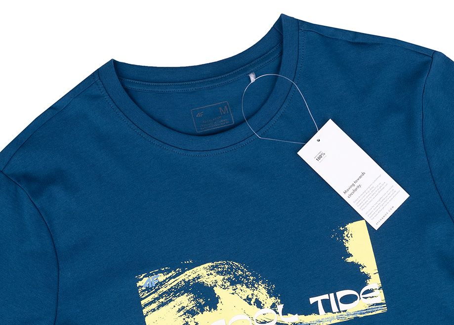 4F Tricou pentru bărbați M2030 4FWSS25TTSHM2030 46S 4F Tricou pentru bărbați M2030 4FWSS25TTSHM2030 46S