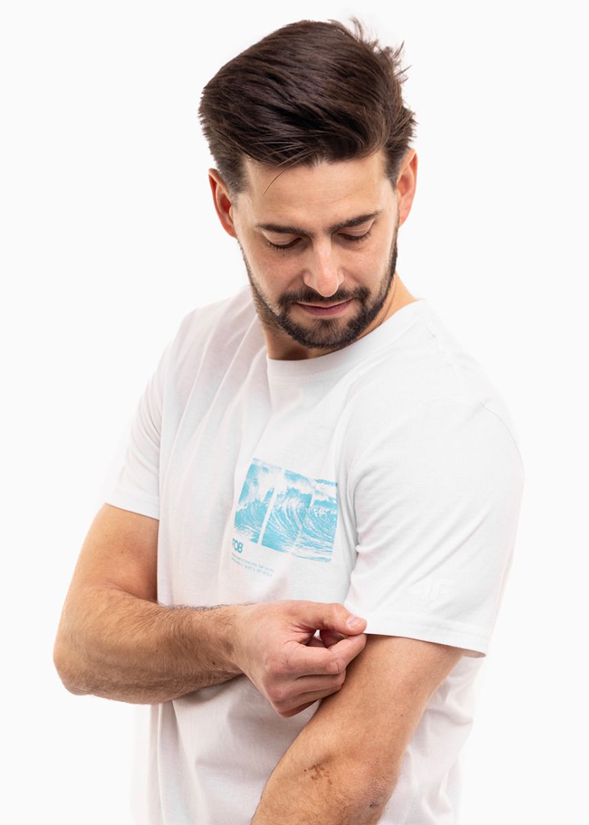 4F Tricou pentru bărbați M2106 4FRSS24TTSHM2106 10S 4F Tricou pentru bărbați M2106 4FRSS24TTSHM2106 10S